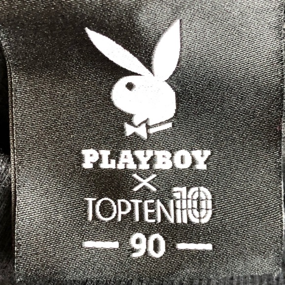 Playboy X Topten black playboy, bunny sweatshirt - Picture 4 of 8